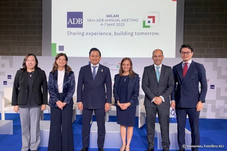 Wamenkeu Diskusikan Tantangan Perpajakan Internasional di Pertemuan ADB ke-58 Italia