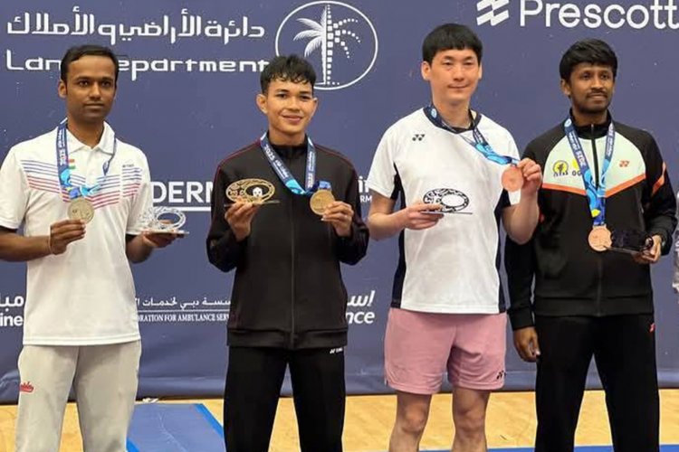 Muhammad Al Imran Raih Emas di Dubai, Kejutkan Para Bulutangkis Internasional