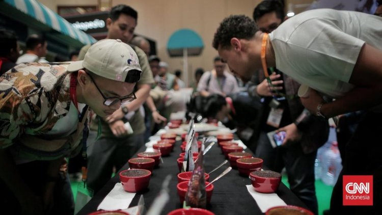 FOTO: Menengok Pameran Kopi Internasional di JICC