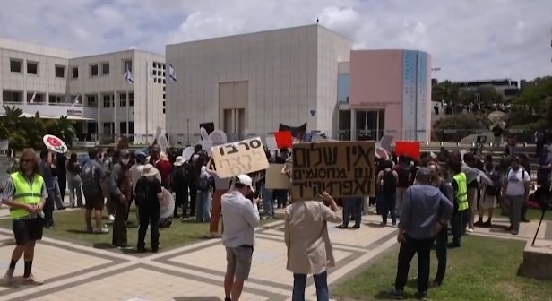Massa pro-Palestina Berdemo di Universitas Tel Aviv, Peringati 77 Tahun Peristiwa Nakba