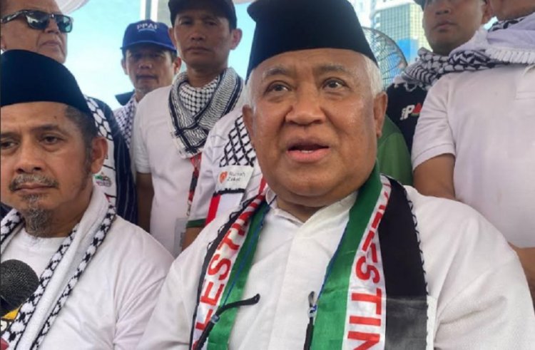 Din Syamsuddin Minta Presiden Prabowo Galang Dukungan Internasional Bela Palestina