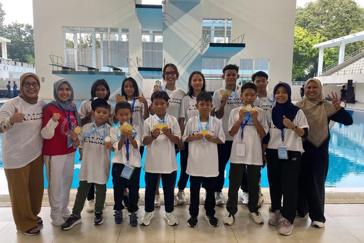 Borong 12 Emas di Ajang Loncat Indah Internasional, Atlet Spobda Bersinar