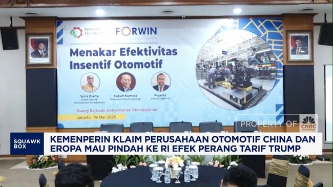 Video: Perang Tarif, Produsen Otomotif China Mau Buka Pabrik di RI
