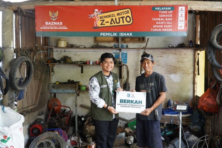 BAZNAS Bulukumba Luncurkan Program Z-Auto, Bantu Mustahik Bangkit Lewat Usaha Otomotif
