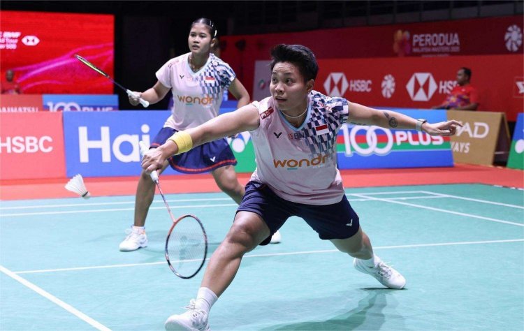 Ganda Putri Indonesia Apriyani/Febi Lolos 16 Besar Malaysia