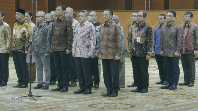Resmi Dilantik Sri Mulyani, Ini Daftar Dirjen Kemenkeu Terbaru