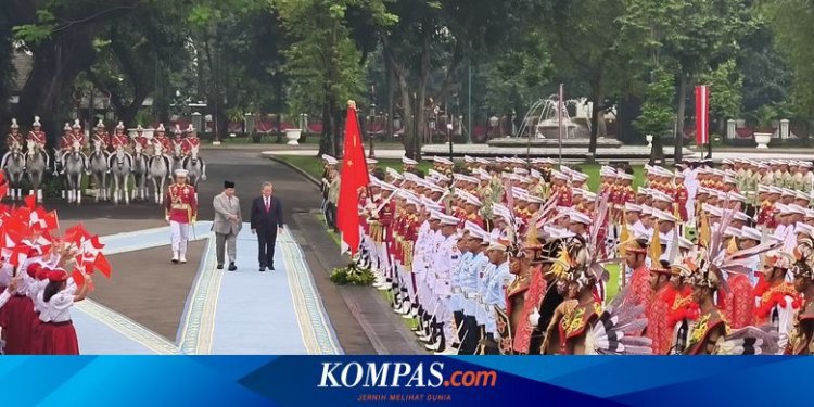 PM China Disambut Prabowo, Meriam Menyalak dan Pasukan Berkuda Berderap