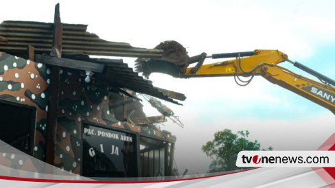 Posko GRIB Jaya Rata dengan Tanah, Hercules Beri Ultimatum ke Para Anghotanya: Kami Intruksikan untuk...