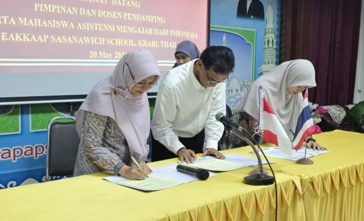 Muhammadiyah Jawa Barat — Perkuat Jejaring Global, Unisa Bandung Teken MoU Internasional dengan AECI Thailand