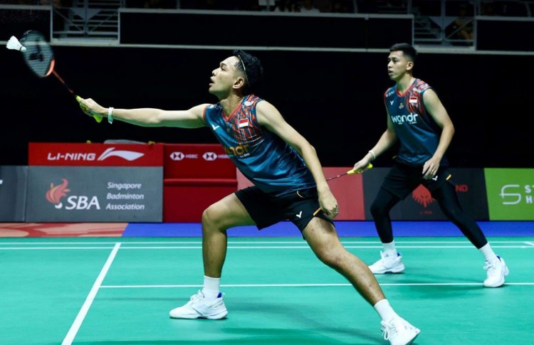 Ganda Putra Indonesia Mengalahkan Wakil Malaysia di Singapor