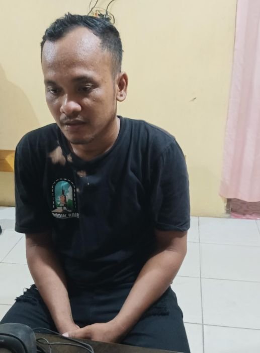 Anggota Brimob di Sergai Ditusuk Bambu Runcing