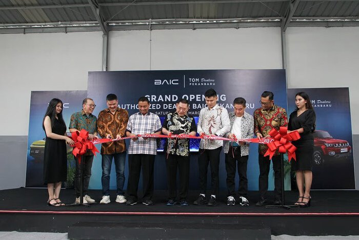 Hansen Construction Rampungkan Showroom BAIC di Pekanbaru, Mendukung Perluasan Otomotif di Sumatera
