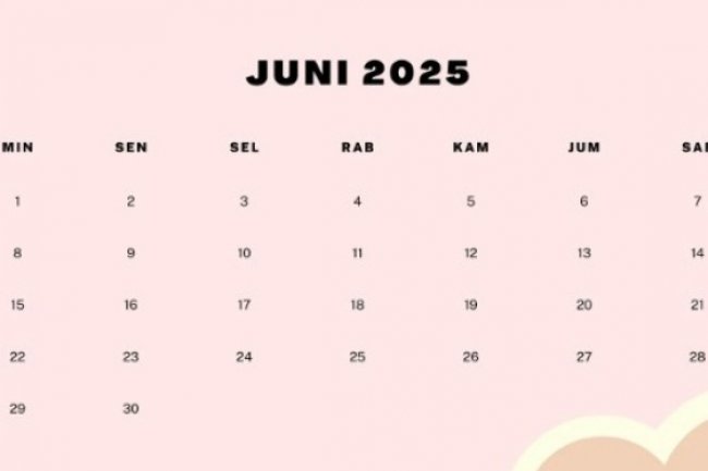 Selain Idul Adha, Ini Daftar Hari Besar Nasional dan Internasional Bulan Juni 2025!