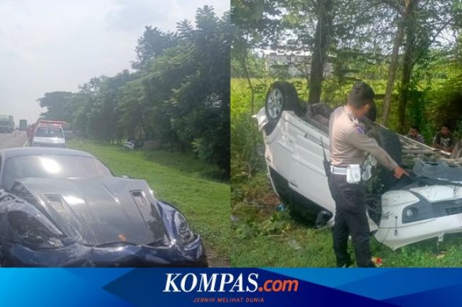 Kecelakaan Tol Sidoarjo: Porsche Ugal-Ugalan Sebabkan Kecelakaan