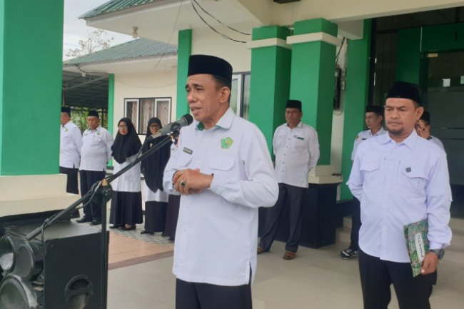 Kemenag Tolitoli Menggelar Upacara Peringatan Hari Lahir Pancasila