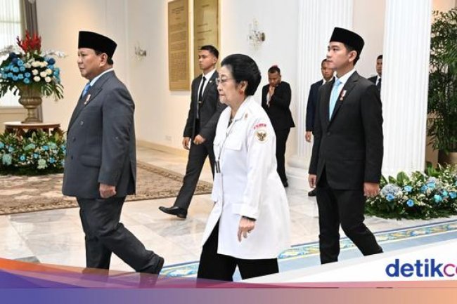 Cerita di Balik Prabowo-Gibran dan Megawati saat Hari Pancasila