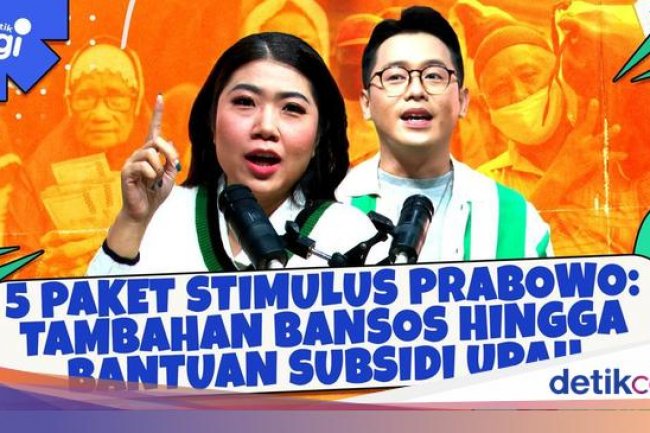 5 Paket Stimulus Prabowo: Tambahan Bansos Hingga Bantuan Subsidi Upah