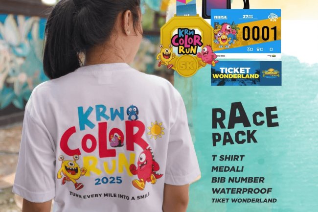 Siap Tampil Penuh Warna di Krw Color Run 2025!
