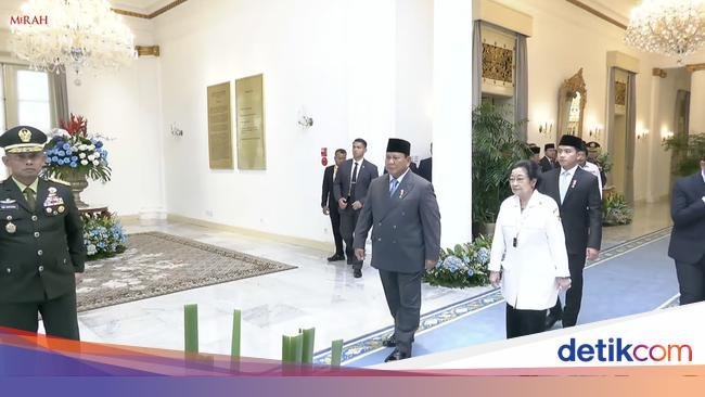 Prabowo-Gibran Bareng Mega di Hari Pancasila, Golkar: Kesempatan Mas Wapres