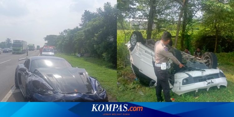 Kecelakaan Tol Sidoarjo: Porsche Ugal-Ugalan Sebabkan Kecelakaan