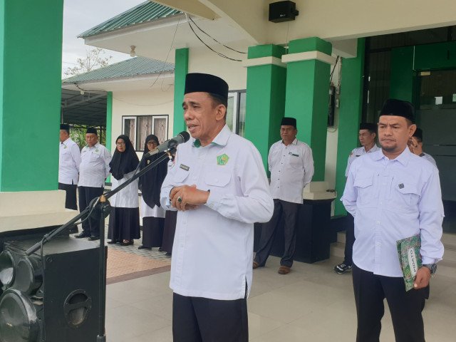 Kemenag Tolitoli Menggelar Upacara Peringatan Hari Lahir Pancasila