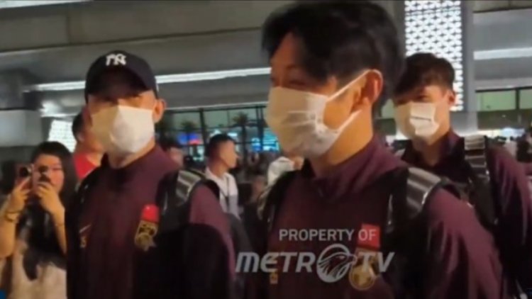 Timnas Tiongkok Tiba di Jakarta, Bawa Pemain Kunci