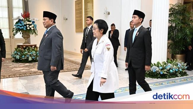 Cerita di Balik Prabowo-Gibran dan Megawati saat Hari Pancasila