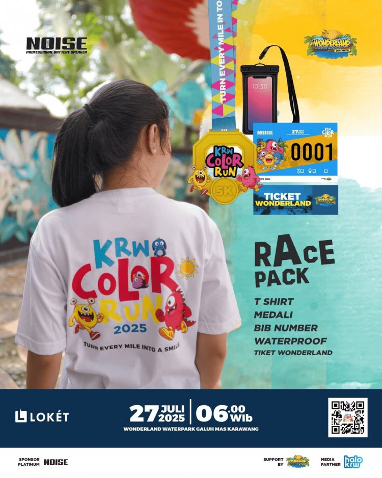 Siap Tampil Penuh Warna di Krw Color Run 2025!