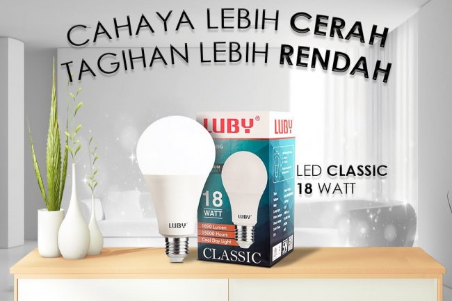 Luby LED Classic 18 Watt: Review Jujur Setelah Penggunaan Sehari-hari