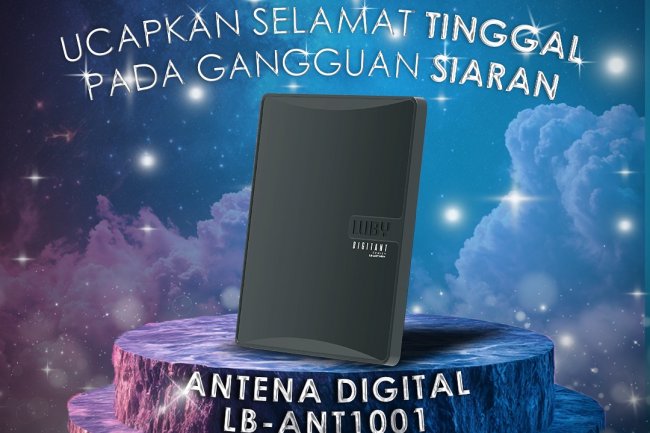Mengenal Antena Digital Luby LB-ANT1001: Solusi Cerdas untuk Menonton TV