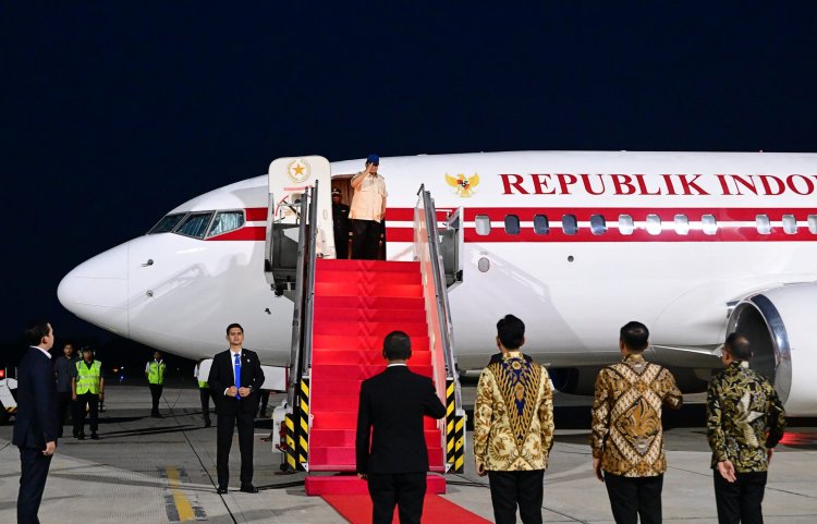 Prabowo Presiden Memulai Rangkaian Kunjungan Kenegaraan ke Singapura dan Rusia
