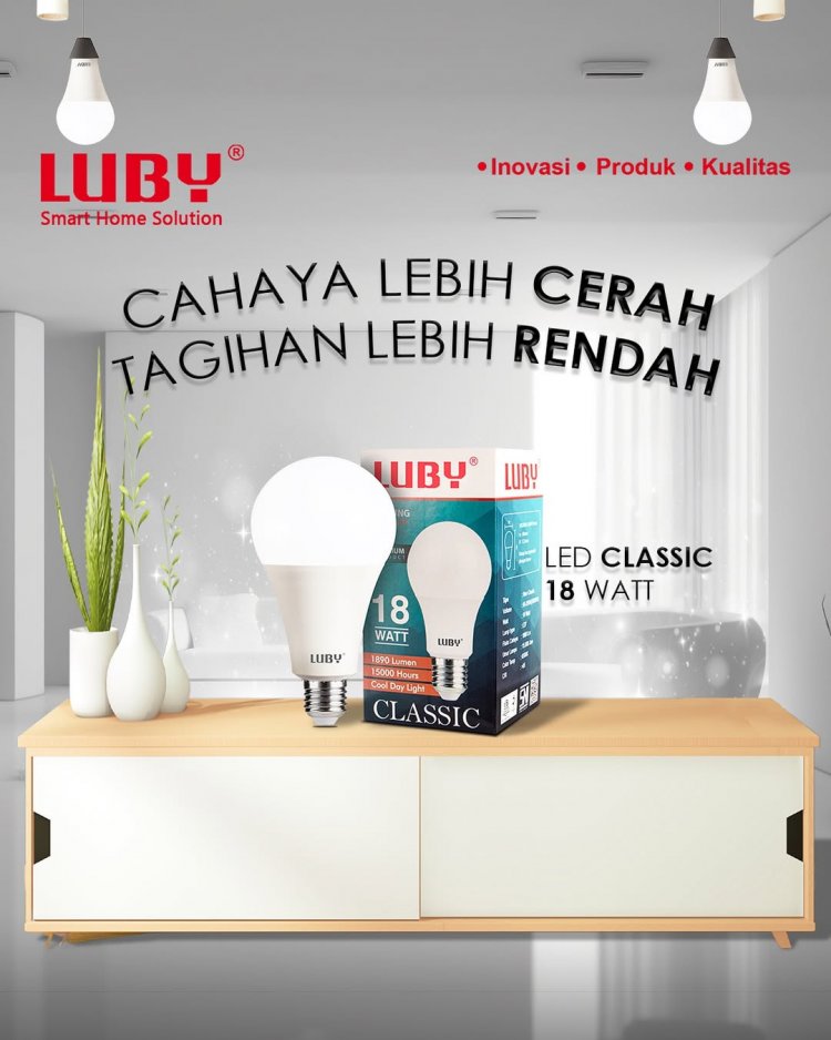 Luby LED Classic 18 Watt: Review Jujur Setelah Penggunaan Sehari-hari