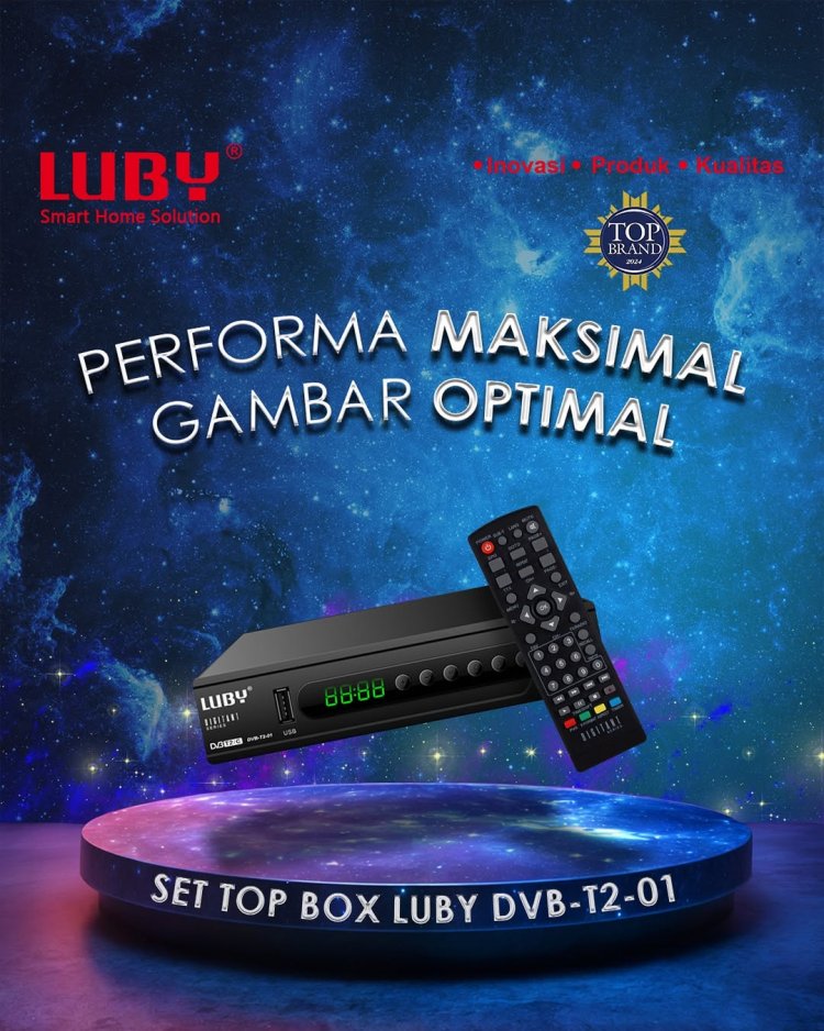 Set-Top Box Luby DVB-T2-01: Hiburan Digital Murah Berkualitas