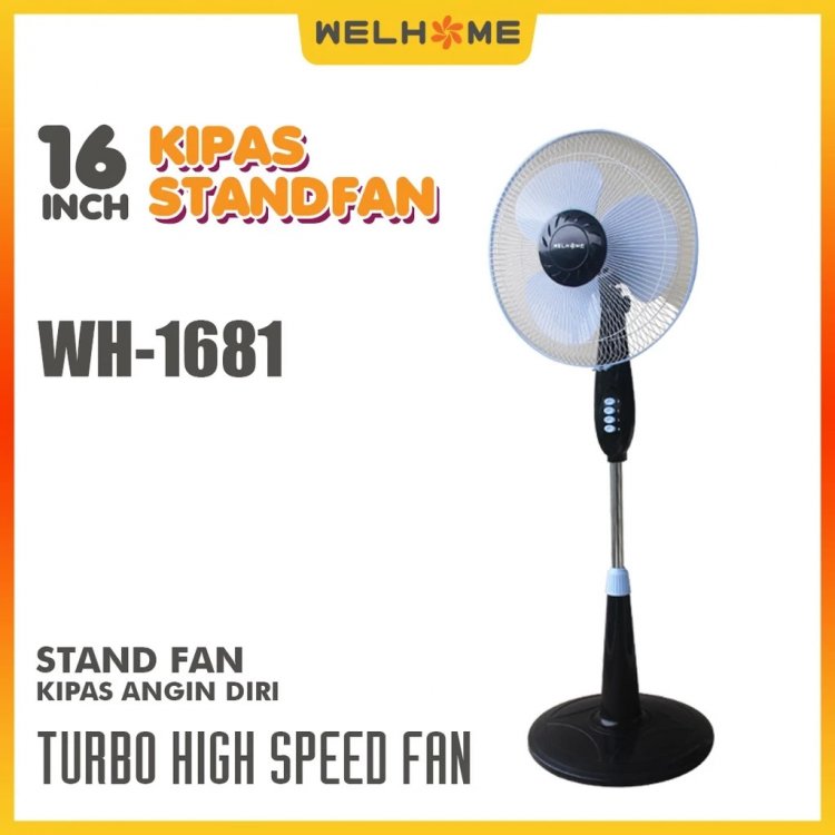 Review Lengkap Welhome Kipas Angin Berdiri WH-1681: Pilihan Tepat untuk Kenyamanan Sehari-hari