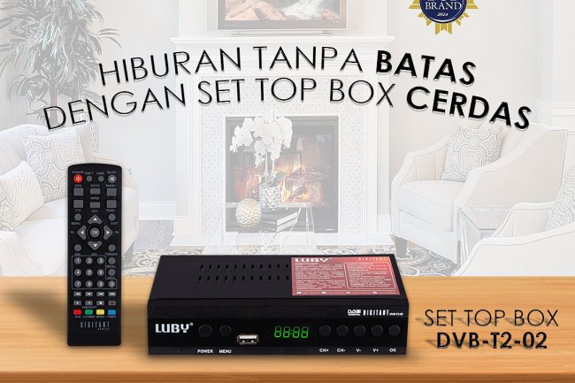 Set Top Box Luby DVB-T2-02: Solusi Menonton TV Digital Berkualitas