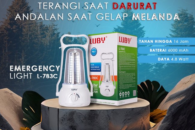 Emergency Light Luby L-783C: Pilihan Terbaik Untuk Keadaan Genting