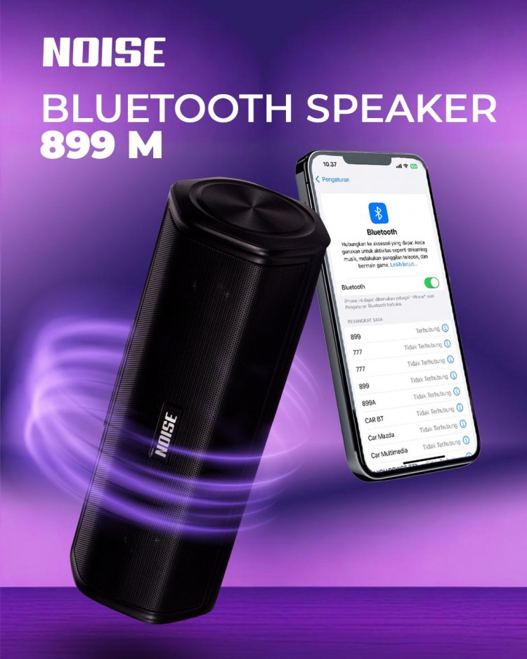 NOISE Speaker 899 M Bluetooth Wireless: Kualitas Suara dan Desain Portabel untuk Semua Kebutuhan