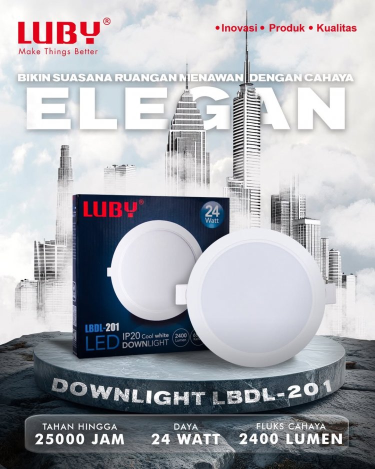 Lampu LED Downlight Bikin Rumah Makin Homey