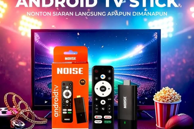 Android TV Stick Noise 4K UltraHD: Solusi Cerdas untuk Hiburan Digital