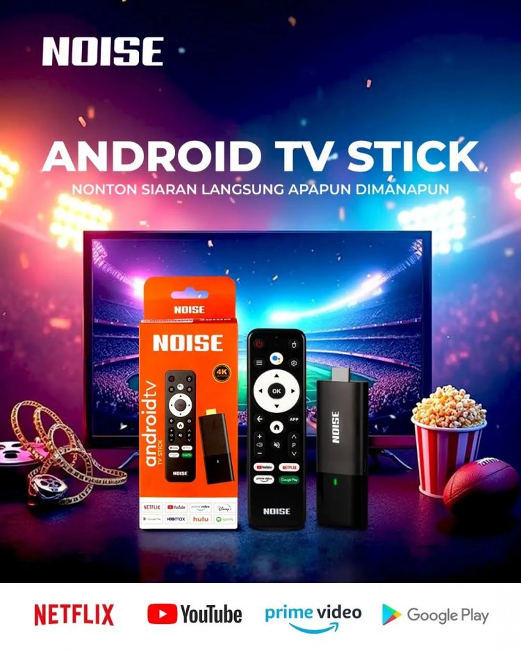 Android TV Stick Noise 4K UltraHD: Solusi Cerdas untuk Hiburan Digital