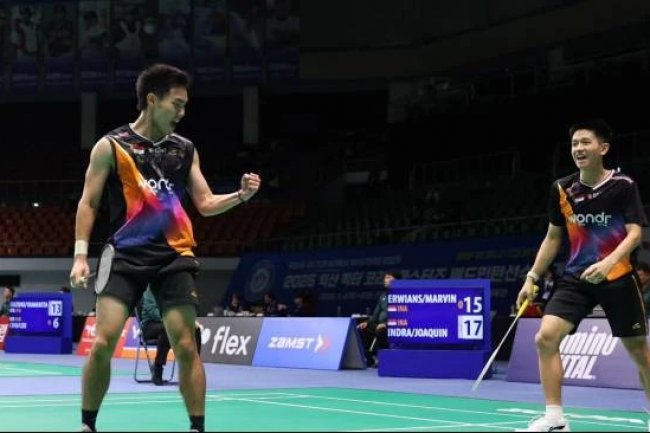 Link Live Streaming Final Korea Masters 2025: Raymond/Nikolaus Perebutkan Gelar Juara