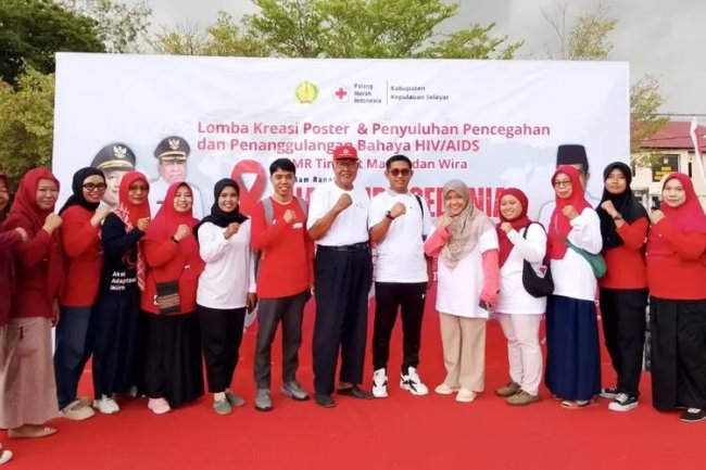 PMR Selayar Jadi Garda Terdepan Kampanye AIDS: Lomba Poster dan Penyuluhan Tekan Stigma Remaja