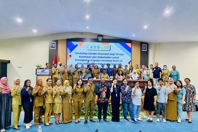 Cakupan Rendah, UNICEF dan Dinkes PBD Genjot Imunisasi dengan Perspektif Gender