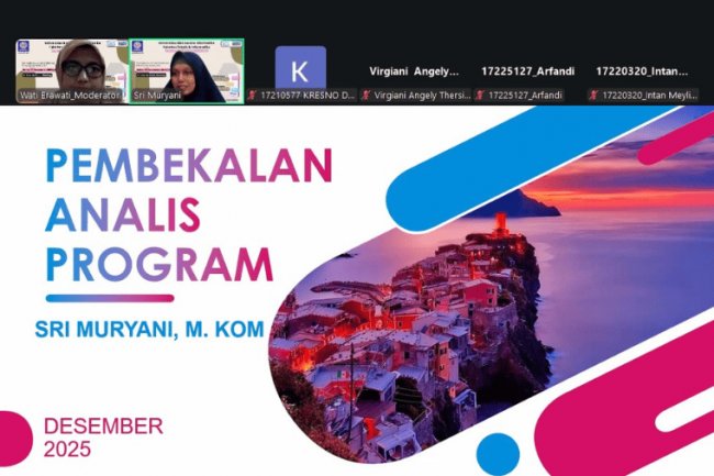 UBSI Gelar Pembekalan Sertifikasi Analis Program untuk Perkuat Kompetensi Mahasiswa Teknologi Informasi