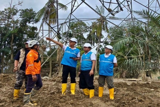PLN percepat perbaiki jalur listrik Langsa-Pangkalan Brandan, penopang pemulihan kelistrikan Aceh - ANTARA News Kalimantan Selatan
