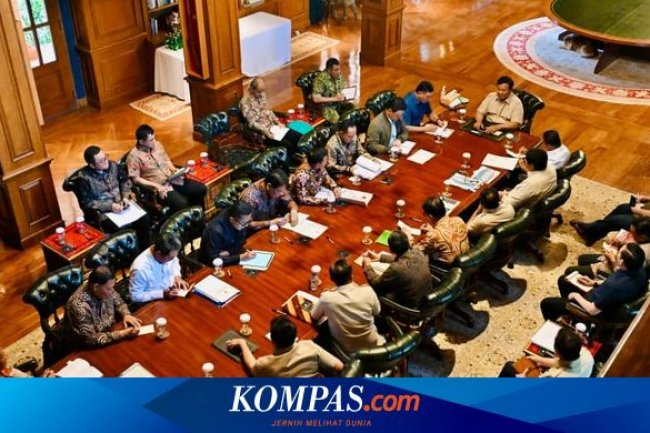 Ini Hasil Rapat Prabowo Bersama Para Menteri di Hambalang Tadi Malam