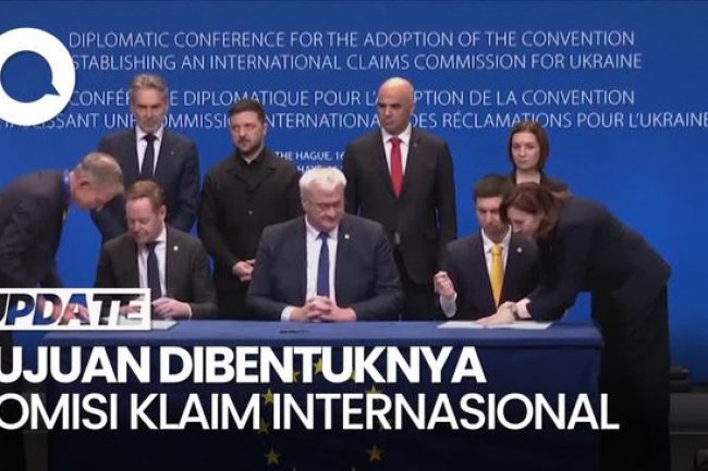 Video: Para Pemimpin Eropa dan Zelenskiy Bentuk Komisi Klaim Internasional