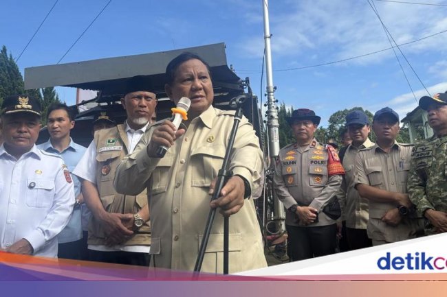 Atensi Khusus Prabowo soal Hunian Sementara bagi Pengungsi