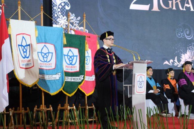Tak Hanya Irene Umar, Ini Alasan President University Disebut Kampus Paling Internasional