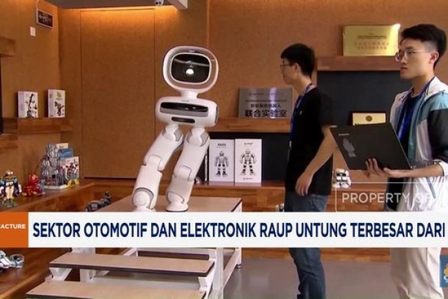 Video: Sektor Otomotif dan Elektronik Raup Untung Terbesar dari AI